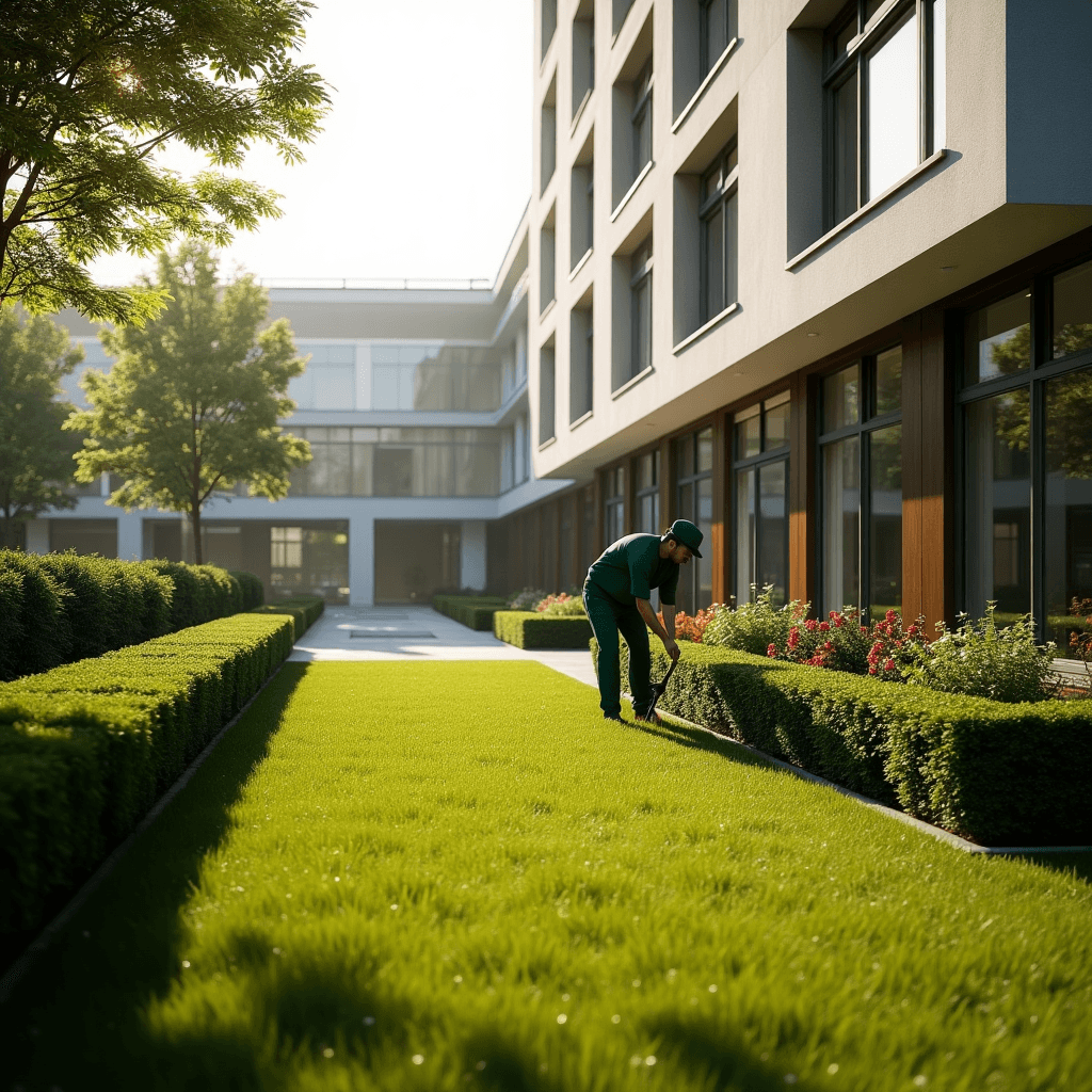 Pflege von Grünflächen