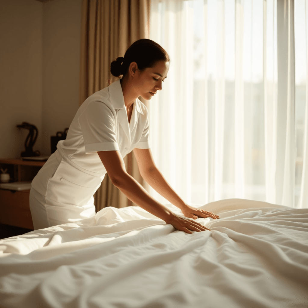 Tägliche Zimmerreinigung